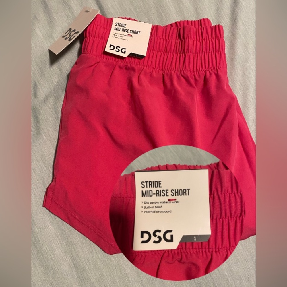 Small pink Dicks Sporting Goods 3” Shorts